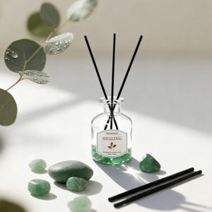 <span class=keywords><strong>Diffusore</strong></span> di Aromi Eco-Friendly con <span class=keywords><strong>Oli</strong></span> <span class=keywords><strong>Essenziali</strong></span> Floreali e <span class=keywords><strong>Bastoncini</strong></span> in Rattan Naturale per Casa - Product Image 1