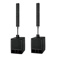CVR Pro Audio Nouveau système de sonorisation pour DJ d'intérieur, enceintes colonne à ligne acoustique, système de sonorisation