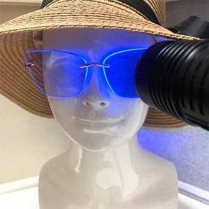 Lunettes de soleil sans monture photochromiques pour femmes dames oeil de chat lunett photogray <span class=keywords><strong>antireflet</strong></span> original 2025 anti uv400 - Product Image 1