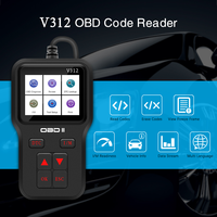 Nuevo Escáner OBD2 V312, Herramienta de Diagnóstico Automotriz, Compatible con Vehículos OBD, Lector de Códigos de Auto