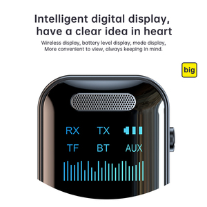 Gt69 <span class=keywords><strong>2</strong></span> Trong <span class=keywords><strong>1</strong></span> <span class=keywords><strong>Bluetooth</strong></span> 5.4 Âm Thanh Transmitter Receiver Stereo Âm Thanh TF Card Không Dây Rx TX Bộ Chuyển Đổi Âm Thanh LED Hiển Thị Bt5.4 - Product Image 6