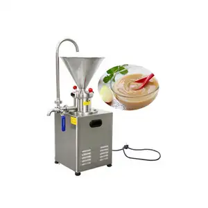 Large Capacity Electric Meat Grinder / electric Industrial Cocoa Nut Butter Grinder / peanut Paste Colloidal Mill