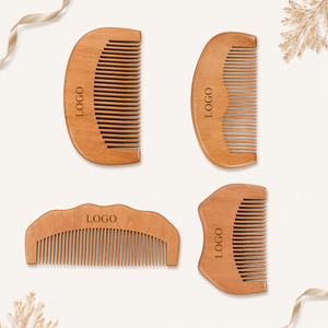 Peine de acupresión de madera natural con logotipo láser personalizado para el <span class=keywords><strong>parto</strong></span>, alivio del dolor de contracción, esencial para el bolso de maternidad - Product Image 2