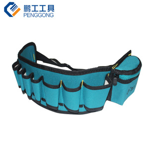 Penggong <b>Tool</b> Waist Bag Oxford Cloth Water Resistant Hammer Holder Belt <b>Tool</b> <b>Roll</b> For Plumbing Electrical Repair - Product Image 2