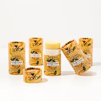 Push up Déodorant Conteneur Bâton Tube De Papier Naturel En Aluminium Sans Bâton Déodorant Papier Emballage Boîte De Papier