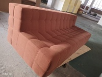 Canapé Kashima de designer en tissu de velours côtelé Caterpillar, style rétro nordique, pour salon et petit appartement