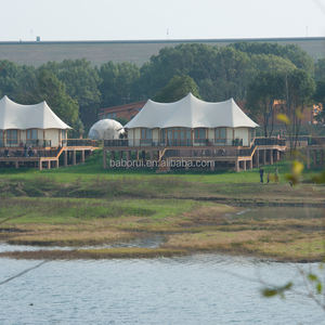 Sinoyurt moderno <span class=keywords><strong>yurta</strong></span> hogar de lujo mongol 5M 6m casa glamping tienda para acampar - Product Image 1