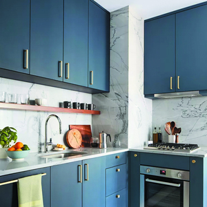 ราคาขายส่งจีนตู้เก็บของกลางแจ้งห้องนั่งเล่นตู้ครัวไม้กดหรูหราออกแบบ - Product Image 4