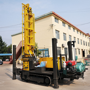 Macchina Perforatrice Portatile per Pozzi d'Acqua con Sistema Idraulico a Ruote Diesel, 300M, Perforazione Rapida e Profonda di Roccia, Flessibile e Mobile - Product Image 6