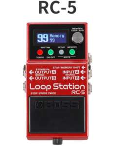 Effets en plastique ABS de la série <span class=keywords><strong>Boss</strong></span> <span class=keywords><strong>RC</strong></span> pour guitares pour cordes de basson et instruments de musique avec microphone inclus - Product Image 4