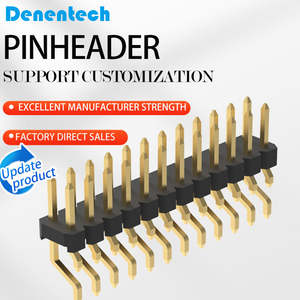 2.54mm直角男性女性ピンヘッダー<span class=keywords><strong>Arduino</strong></span> Pi用壊れやすいJtag Isp 2x5 2x10 2x20回転型シュラウドロングABS 2A PCB - Product Image 2