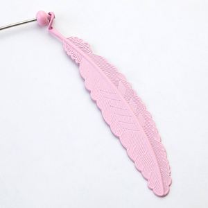 DIY Beaded Feather Bookmarks - <b>Creative</b> Cartoon Page Clips for Kids, Students, & Promotional <b>Gifts</b> - Product Image 3