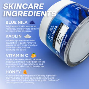 <span class=keywords><strong>Masque</strong></span> de boue éclaircissant Alpine River Your Logo <span class=keywords><strong>Nila</strong></span>, naturel et biologique, à la vitamine C, glycérine, niacinamide et arbutine pour la pigmentation du <span class=keywords><strong>visage</strong></span> - Product Image 4