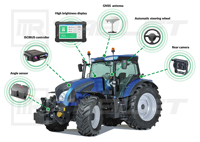 Tableta Android Resistente de 7 Pulgadas VT-7 PRO, Agricultura de Precisión, Guía GPS, 4G LTE, IP67, Estación de Acoplamiento CAN Bus, J1939, OBD II