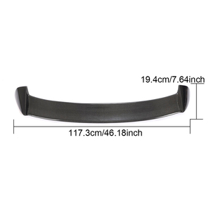 Alerón de Techo de Fibra de Carbono Real para <span class=keywords><strong>BMW</strong></span> Serie 1 F20 Hatchback 2012-2018, Acabado Brillante - Product Image 6