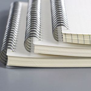 Wj6877 Customized Wholesale A6/A5/B5 Horizontal/Grid/<b>Blank</b> Inner Frosted Transparent Pp Coil <b>Notebook</b> - Product Image 3