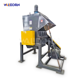 Industrial Plastic Lump Pipe Barrel Automatic Dry Electric Heavy Duty Crusher Shredder Machine - Product Image 3