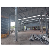 Chine Vente Structure Industrielle en Acier Entrepôt Préfabriqué Hangar de Stockage de Métal