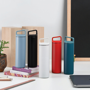 Gobelet durable en acier inoxydable de 600ml Design élégant pour les voyages en plein air et l'utilisation au bureau Impression de logo personnalisé Cadeaux de bienvenue - Product Image 4