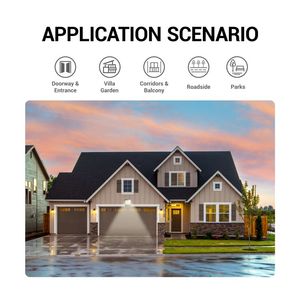 Outlux E046 IP65 không thấm nước 10W-400W 6500K chùm 100 điều khiển từ xa thân nhôm nhẹ di động dẫn ánh sáng ngoài trời - Product Image 6