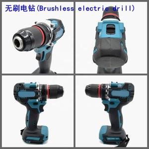 Kit de Herramientas Eléctricas 3 en 1 Recargable de 21 V, <span class=keywords><strong>Amoladora</strong></span> Angular Multiusos, Taladro Percutor, Similar a <span class=keywords><strong>Makita</strong></span> - Product Image 4