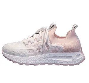 2024 Summer New Female Korean Shoes Comfortable Lighted Breathable Active Sports Shoes Pink Sneakers For Girls