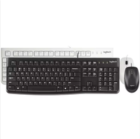 Kombo Keyboard dan Mouse Berkabel MK120 USB Plug and Play Ukuran Penuh untuk PC Laptop Desktop OEM Grosir Logo Kustom