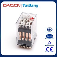 Relé de Potencia Eléctrico Miniatura de Uso General DAQCN Modelo MY4 HH54P 5A Sellado con Teoría Electromagnética