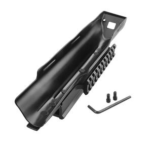 Soporte de Montaje de Perfil Alto de Liberación Rápida de Aleación de Aluminio Negro para Mira Telescópica, Soporte Multi-Slot de 3 Ranuras para Equipo Óptico de Exterior - Product Image 5