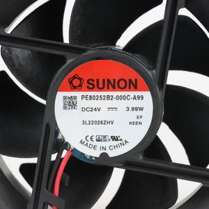 SUNON PE80252B2-000C-A99 80x80x25 มม. 24VDC 166mA 3.99W 4500RPM 57CFM พัดลมระบายความร้อนแบบแกนสำหรับตู้อินเวอร์เตอร์ พร้อมลูกปืน - Product Image 6