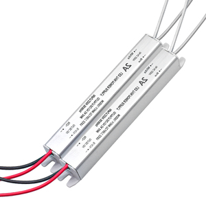 72W 12V 24V Alimentation mince blanche IP20 Alimentation LED d'intérieur Pilote linéaire étroit Boîtier en plastique blanc Pilote LED pour l'éclairage - Product Image 1
