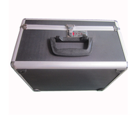 Mallette de transport en Aluminium de taille personnalisée, valise à outils en Aluminium dur, étui pour outils de vol avec mousse pour le rangement
