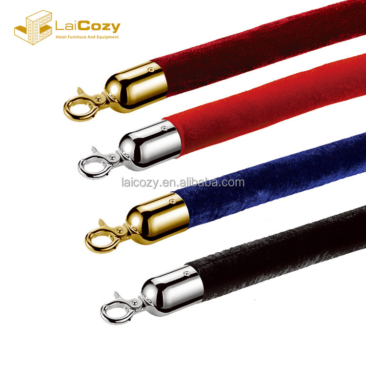 crowd control velour stanchion ropes