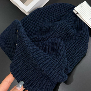 비니 제조업체 공급 여행용 비니 모자 고품질 일반 원단 비니 일상용 - Product Image 2