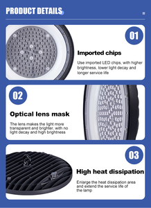 Alta calidad para UFO High Bay Lamp 100W/150W/200W/300W Cuerpo de aluminio IP65 Aplicación de fábrica SMD2835 para chips de alto brillo - Product Image 3
