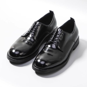 Chaussures Derby en cuir de vache véritable avec semelle amortissante et insert en maille respirante, chaussures décontractées pour homme, chaussures de bureau - Product Image 1