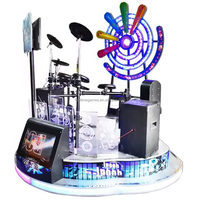Machine de jeu vidéo d'amusement de musique de danse Machine de jeu de musique d'arcade de tambour de jazz électronique d'amusement à vendre
