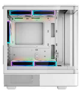 Boîtier d'ordinateur <span class=keywords><strong>avec</strong></span> écran LCD, moniteur de température, affichage numérique, GPU 360 mm, refroidissement par eau 240 mm, <span class=keywords><strong>tour</strong></span> d'ordinateur de jeu panoramique Micro ATX - Product Image 2