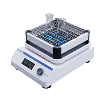Venta caliente Equipos de laboratorio LACHOI LCD Digital 10-80RPM Rocking Shaker con plataforma