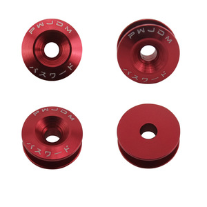 Pwjom – Kit de renforcement de pare-chocs de voiture, en acier inoxydable, alliage d'aluminium, caoutchouc nitrile, coussinets double couche, vis pour pare-chocs avant et arrière - Product Image 3