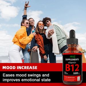 Integratori alimentari personalizzati di marca proprietaria OEM, gocce di vitamina B12, gocce di liquido orale - Product Image 3