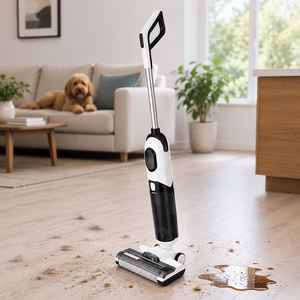 Vente de l'aspirateur sec et humide GT810 Pro avec moteur sans balais, commande vocale, batterie grande capacité, système de nettoyage automatique - Product Image 2