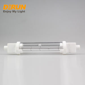 Bombilla Halógena de Doble Capa R7S para Calentar Alimentos, Tubo de Vidrio de Cuarzo Transparente, <span class=keywords><strong>300W</strong></span> 500W R7S <span class=keywords><strong>120V</strong></span> 230V 118MM 220MM, HAL-R7S - Product Image 6