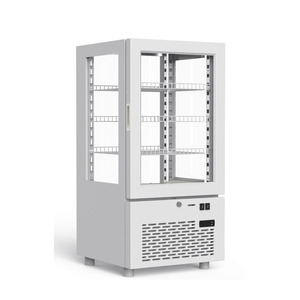 Thương mại bốn mặt kính Tủ đông truy cập hiển thị Máy làm lạnh với máy nén cho salad nhà hàng Deli sử dụng - Product Image 2