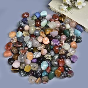 أحجار متداولة متنوعة بلورات صخور سائبة أحجار كريمة غير منتظمة مصقولة طبيعية للويكا ريكي شقرا موازنة طاقة شافية - Product Image 6