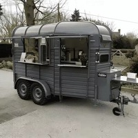 Chariot de vente ambulant personnalisé en acier inoxydable antirouille pour la vente en gros – Idéal pour la crème glacée, le café, les burgers et la cuisson