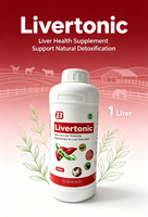 Liquide Oral Détoxifiant Foie et Reins pour Poulets, Canards, Porcs, Bovins, Ovins – Soin Réparateur Foie et Reins – Supplément Vétérinaire