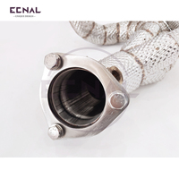 Collecteurs d'échappement en acier inoxydable à longueur égale pour Porsche 718 Cayman GT4 RS 2022-2025 avec qualité sonore améliorée