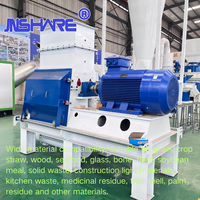 90KW zware lasten hamermolen, CE-gecertificeerd, robuust, energiezuinig, multifunctionele biomassa-vermaalmachine