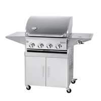 Table de Barbecue au gaz extérieur, en acier inoxydable de haute qualité, modèle européen combiné, pour Barbecue, d'extérieur, K959